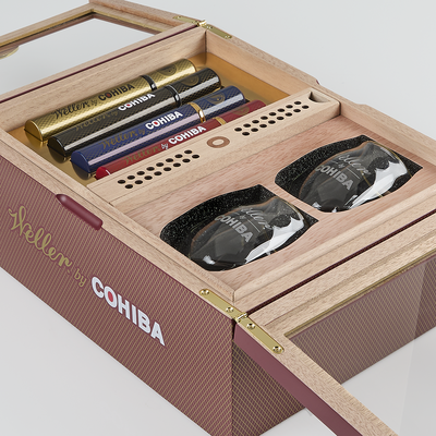 Weller by Cohiba Humidor Gift Set