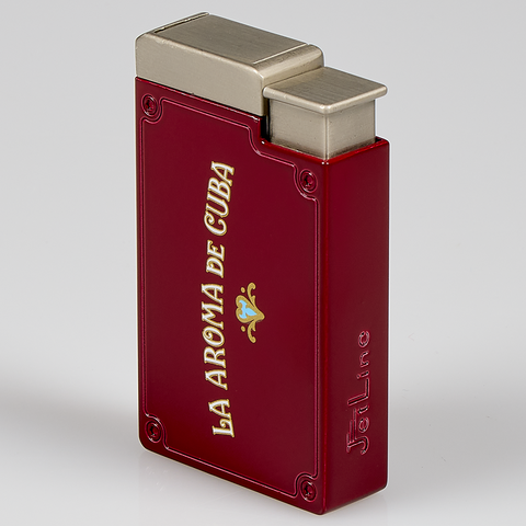 La Aroma de Cuba Jetline Prestige Double Torch Lighter, Red, large image number null