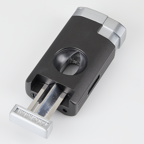 Bugatti V-Cut Triple Torch Lighter, , large image number null