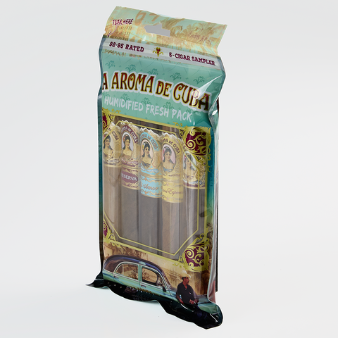 La Aroma de Cuba '92-95' Rated Fresh Pack Sampler - Green, , large image number null