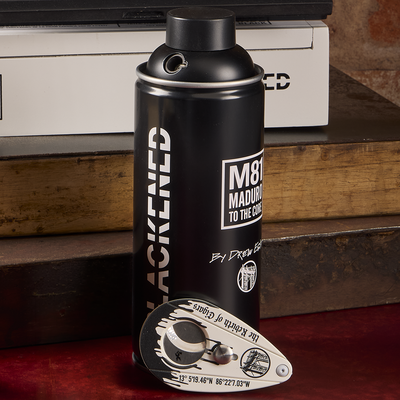 Blackened Spray Can Lighter & Cutter Combo