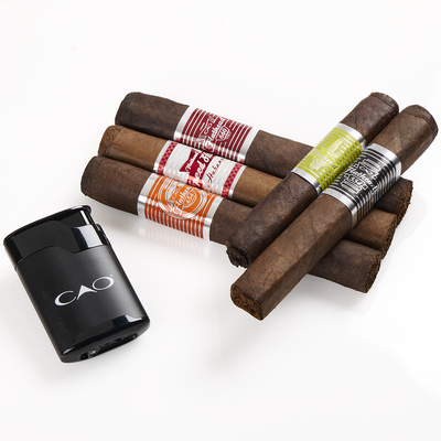 Flathead Sampler & Lighter Combo