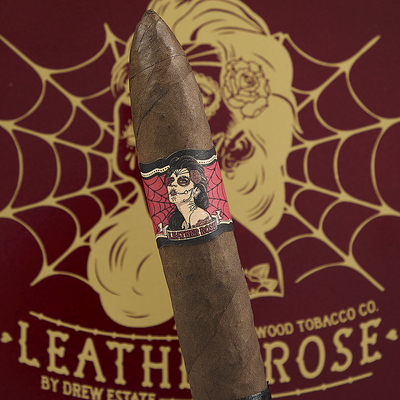 Deadwood Tobacco Leather Rose