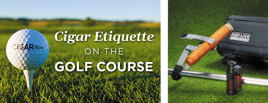 Expert Tip: Cigar Etiquette on the Golf Course content main image