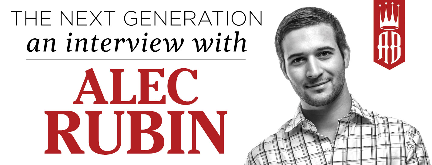 The Next Generation: An Interview with Alec Rubin content main image